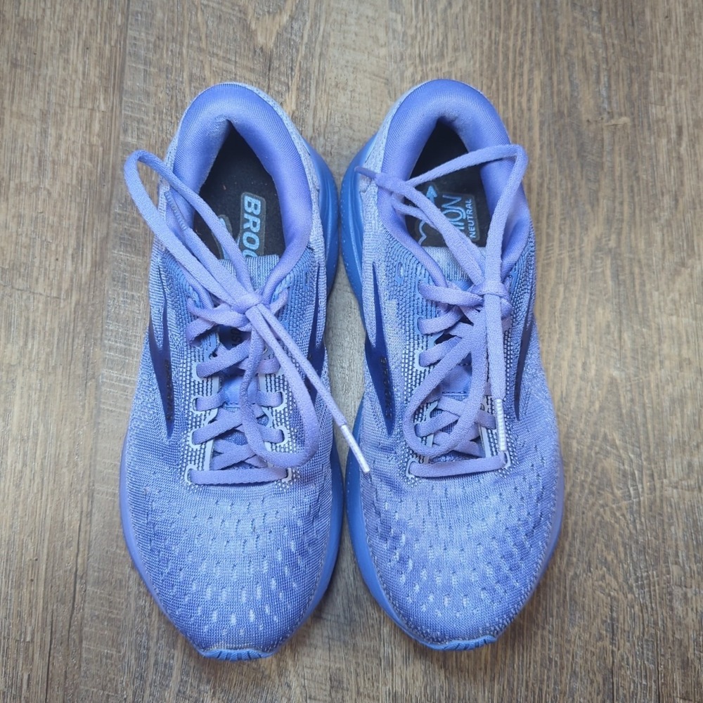 Brooks Ghost 16 Sneakers Women's 6.5 Blue Running Athletic Shoes 1204071B445 - Picture 5 of 14